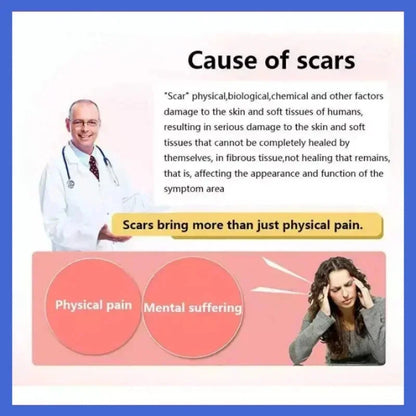 Scar Removal Cream Gel Remove Acne Spots Treatment Stretch Marks Burn Surgical Scar Repair Cream Smoothing Whitening Skin Beauty