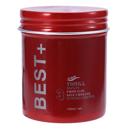 3 Colors 100ml Professional Long-Lasting Fluffy Hair Finalize Pomade Wax Styling Tools Men Cream Salon Hair Finishing Gel Cream