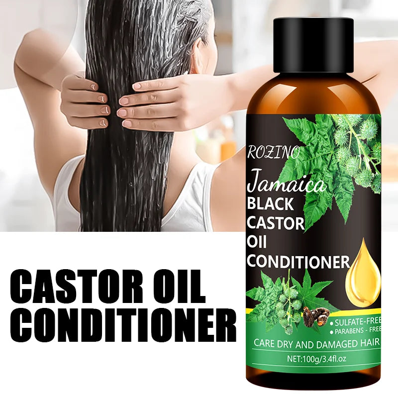 Jamaica Black Castor Hair Conditioner Contain Black Castor Essence, Which Can Fix Hair, Make It Smooth, Dry And