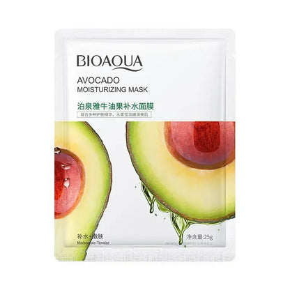 Bioaqua | 12 Variants Facial Mask | Moisturizing, Brightening & Nourishing