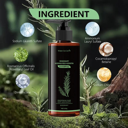 Hydrolyzed Keratin and Other Extract, Powerful Moisturizing, Efficient Nourishing, Cool Cleansing and Oil Control, Dry Hair Makes Hair Fluffy, Smooth and Bright, Women, Portable