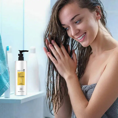 Amino Acid Conditioner Damaged Hair Smoothing Hair Care Cream Long-Lasting Deep Hydrating Nourishing Conditioner Hair Care 237ML