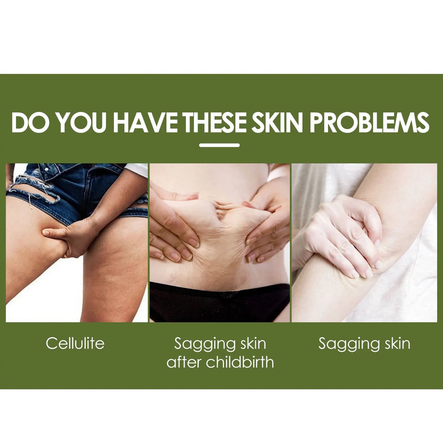 Anti Cellulite Body Lotion Improve Sagging Anti-aging Shaping Soften Lightening Fine Lines Moisturizing Body Tightening Cream