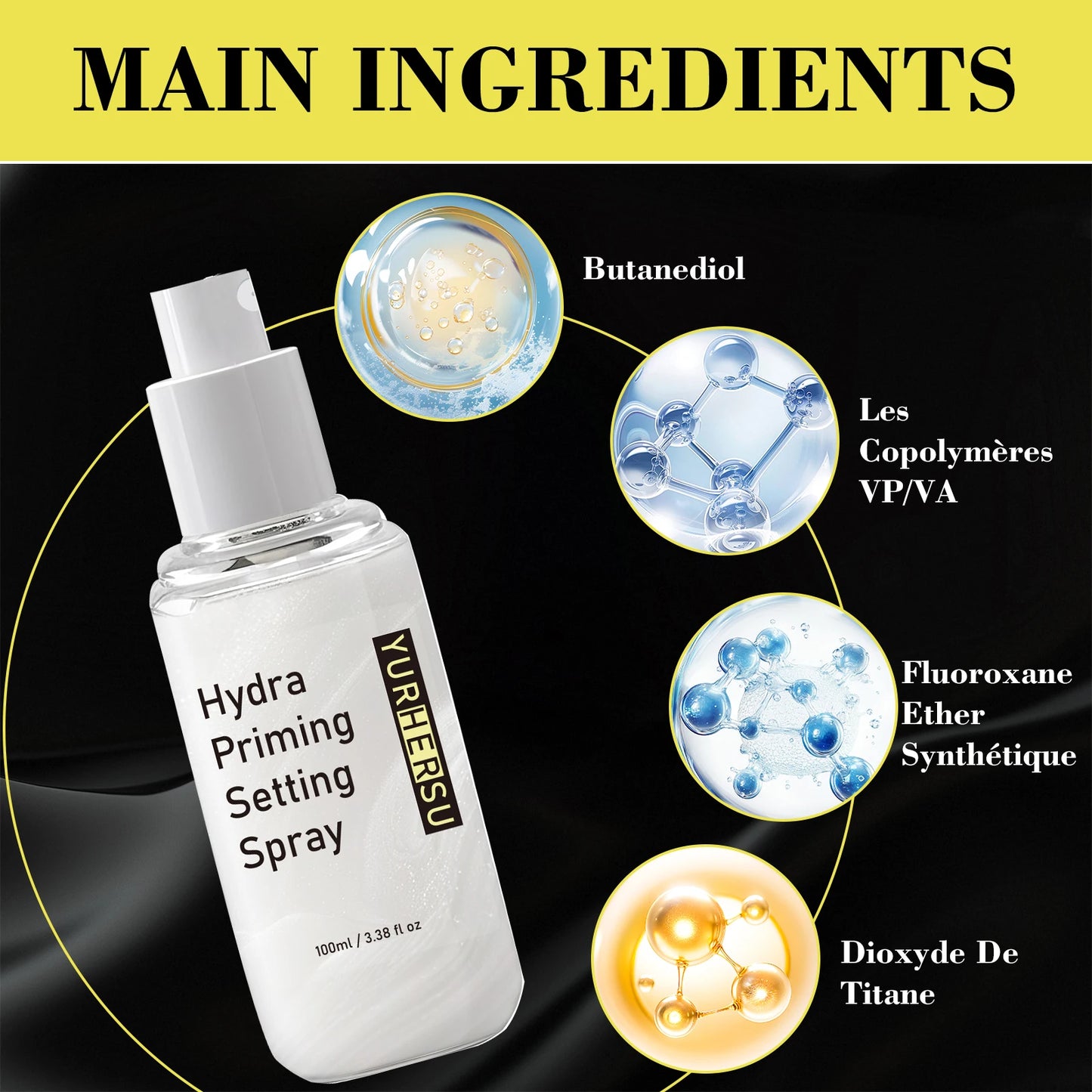Advanced quicksand makeup spray: waterproof, beautiful and fearless