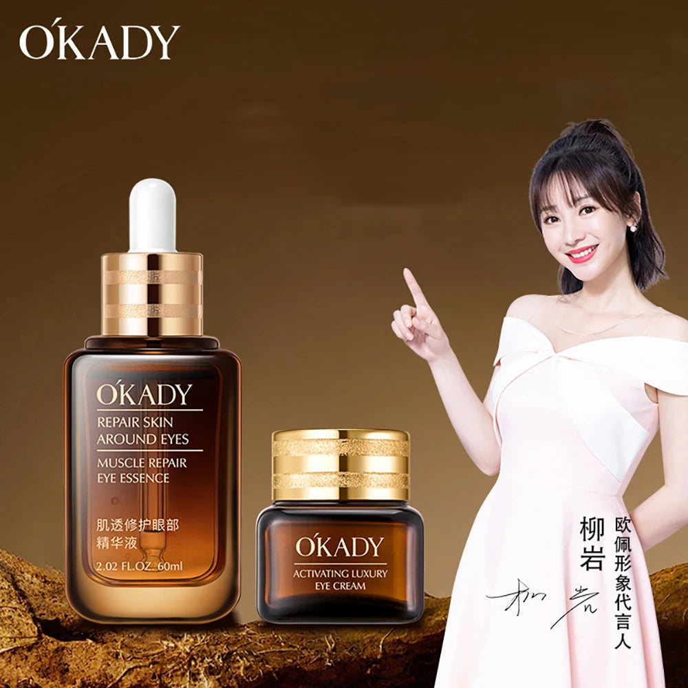 OKADY | Eye Care Cream & Serum | Moisturizing, Eye Bag Removal, Dark Circle Improvement, Firming & Lifting | Korean Skin Care
