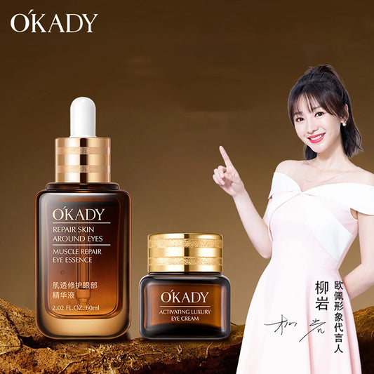 OKADY | Eye Care Cream & Serum | Moisturizing, Eye Bag Removal, Dark Circle Improvement, Firming & Lifting | Korean Skin Care