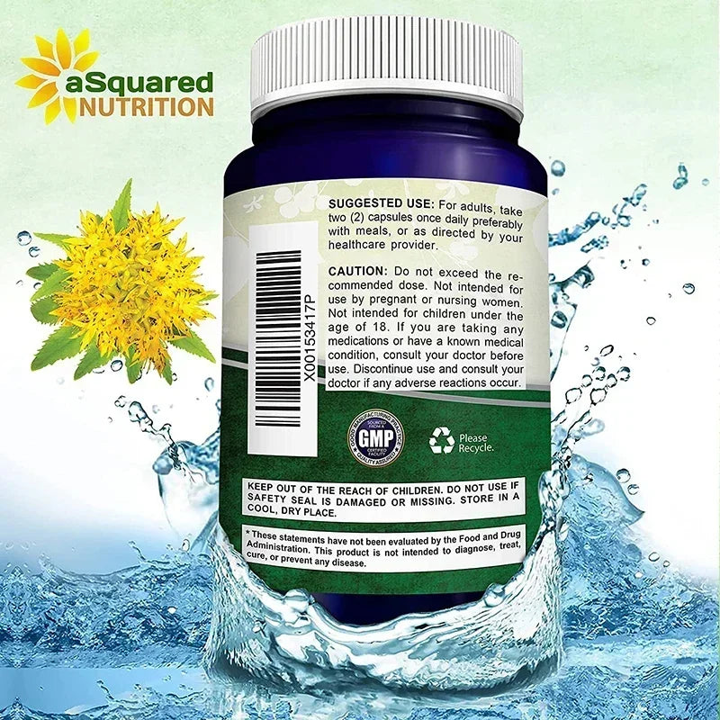 aSquared Nutrition | Rhodiola Rosea Supplement | Stress Relief & Energy Support