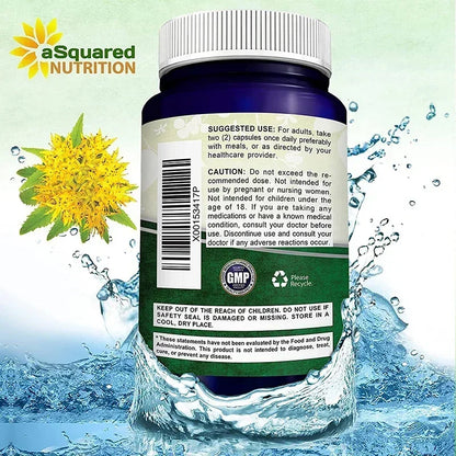 aSquared Nutrition | Rhodiola Rosea Supplement | Stress Relief & Energy Support