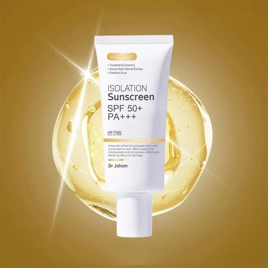 Sunscreen Cream SPF 50+ | Long-Lasting, Waterproof & Non-Sticky UV Protection | Moisturizing Sunblock for Face & Body
