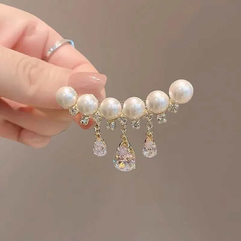 Small Turtle Rhienstone Brooches For Women Girls Boys Colorful Blue Crystal Cubic Zircon Animal Pin Fashion Alloy Accessories