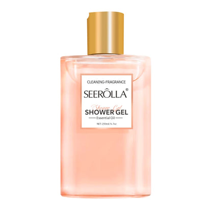200ML fragrance citrus body shower gel moisturizing deep cleansing long-lasting fragrance rich foam