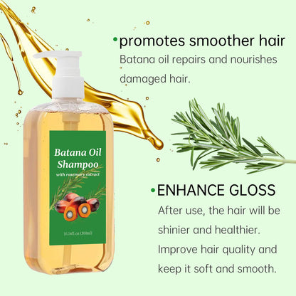Batana Oil shampoo 300ml | Nourishing, Damage Repair & Dandruff Control