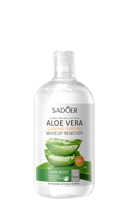 SADOER | Aloe Vera Makeup Remover | Gentle Cleansing & Skin Barrier Protection