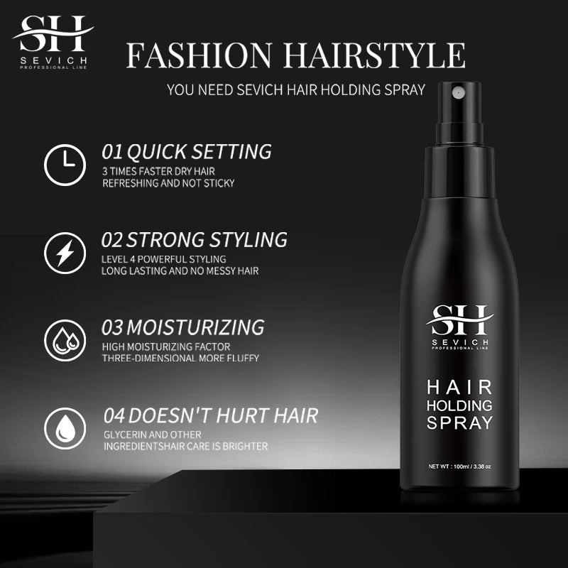 Sevich Hair Styling Spray for Hair Men & Women Texturing Modeling Style Improving Volumizing Thicken Spray Strong Holding Sprary