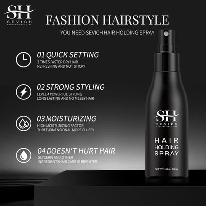 Sevich Hair Styling Spray for Hair Men & Women Texturing Modeling Style Improving Volumizing Thicken Spray Strong Holding Sprary