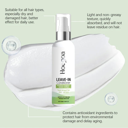 Leave - In Hair Conditioner - Nourish Hair, Repair Damage, Add Shine, Prevent Split Ends, Moisturize Hair, 100ml