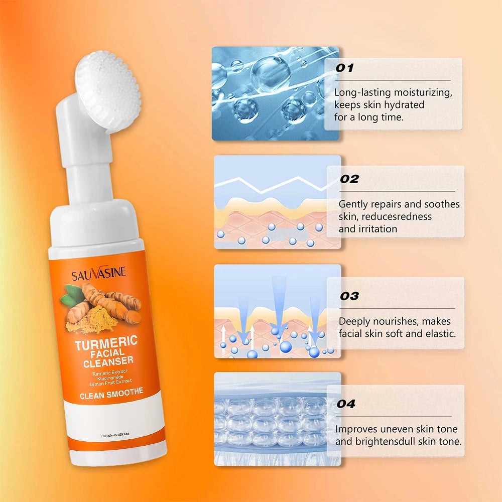 SAUVASINE | Turmeric & Lemon Extract | Brightening & Skin Tone Correction