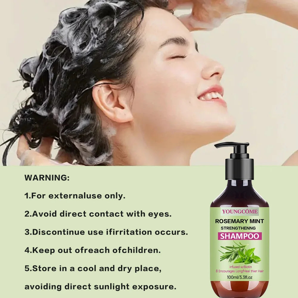 Youngcome | Rosemary & Mint shampoo | Strengthening & Scalp Care