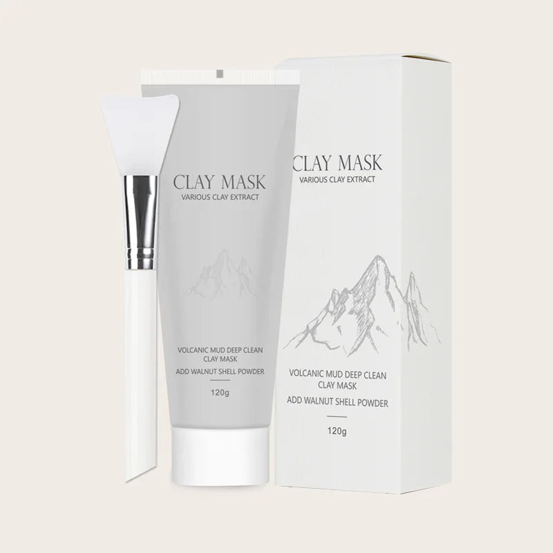 KOEC Kaolin Clay Facial Mask | Deep Cleansing, Blackhead Removal & Pore Tightening | Moisturizing & Anti-Aging Treatment | 75ml