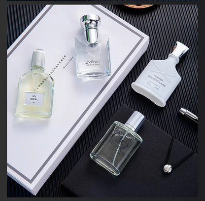 Perfume for Man Gift Set (30ml*4) - Long-Lasting Fragrance Trio for Confidence, Work, Social & Dating, Perfumes Homme