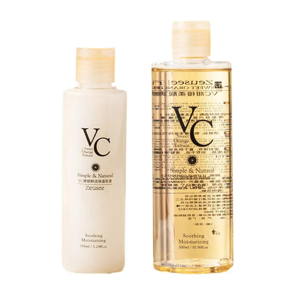 Zeusee | Vitamin C Toner & Lotion Set | Refreshing, Hydrating & Soothing Care – 150ml