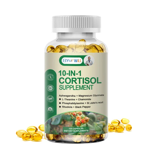 Byur Will | Ashwagandha Cortisol Supplement | Relaxation & Night Support for Men & Women