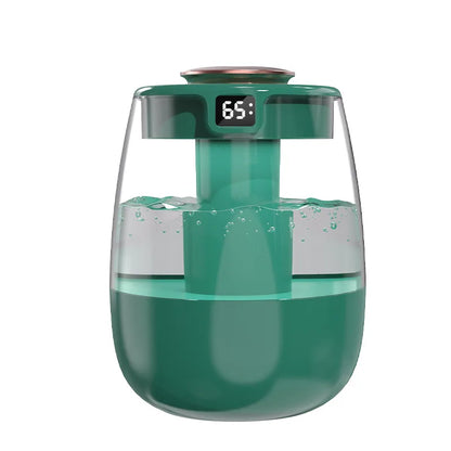 Air Humidifier Aroma Humidifier Double Spray Port Essential Oil Diffuser USB Water Humidifier with Light for Home Office