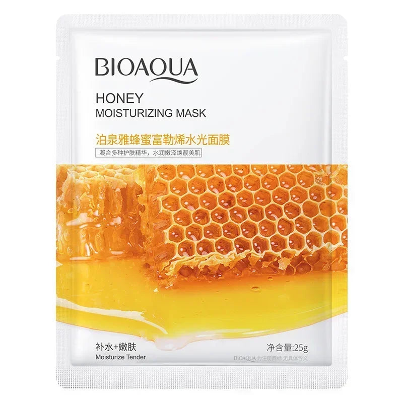 Bioaqua | 12 Variants Facial Mask | Moisturizing, Brightening & Nourishing