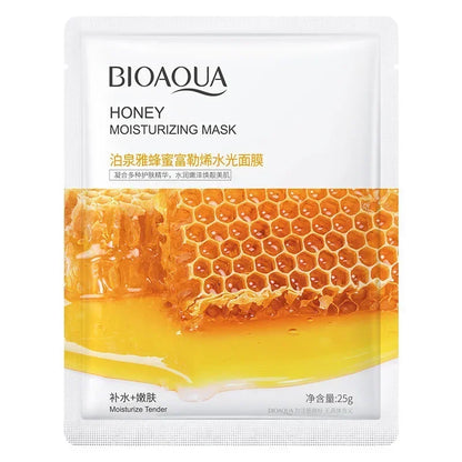 Bioaqua | 12 Variants Facial Mask | Moisturizing, Brightening & Nourishing