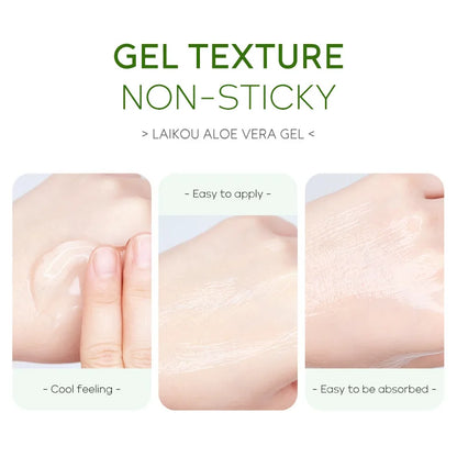 Laikou | 96% Aloe Vera gel | Repairing, Soothing & Softening