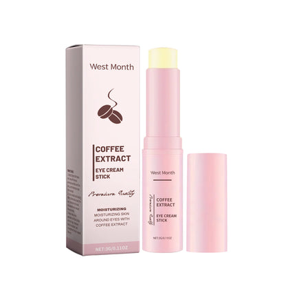 West Month | Caffeine Eye Cream Stick | Lifting, Firming, Fade Dark Circles & Eye Bags, Deep Moisturizing, Brightening | 3g
