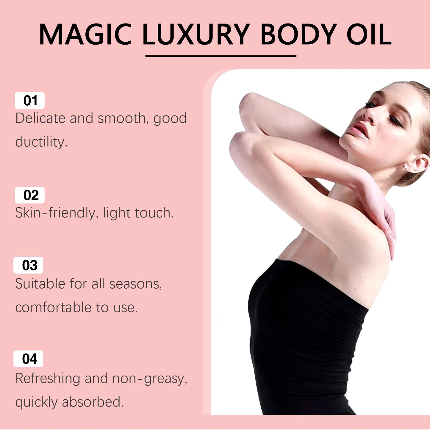 Tightening Body Oil Lifting Firming Lighten Fine Lines Improve Sagging Skin Dullness Brightening Moisturizing Nourish Skin Care