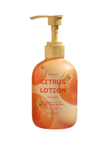 Okanen Niacinamide Body Milk – 250ml Brightening Lotion with Pomelo Citrus & Lactic Acid for Soft, Moisturized Skin