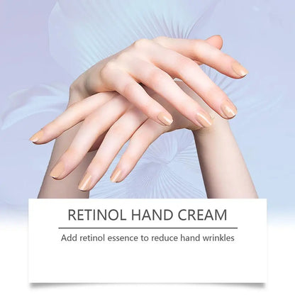 Retinol Hand Cream Firming Hand Lotion Retinol Moisturizer For Aging Dry Cracked Hands, Hydrates & Soothes Dry Hands, Non-Greasy
