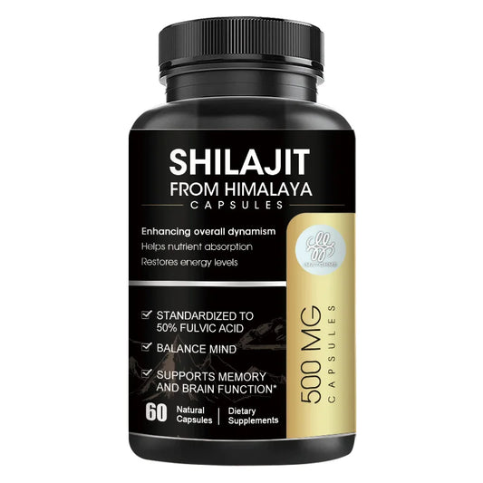 Naturale | Shilajit Capsules | Energy & Performance Support