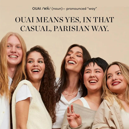 OUAI Leave In Conditioner & Heat Protectant Spray - Prime Hair for Style, Smooth Flyaways 140ml (4.7 oz)
