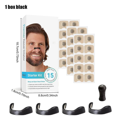 Premier Nasal Dilator|Magnetic Nose Clip|Anti-Snoring, Breathing Support & Sleep Support