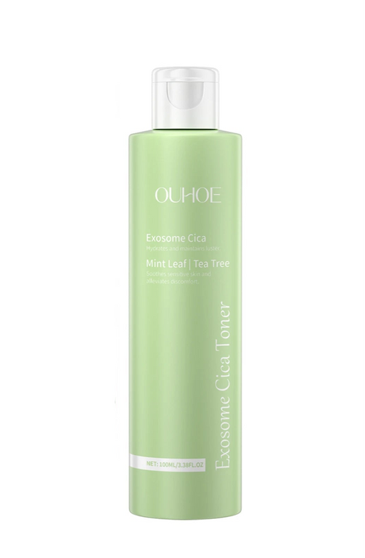 Ouhoe | Exosome Cica, Mint Leaf & Tea Tree Toner | Soothing, Refreshing & Clarifying Care