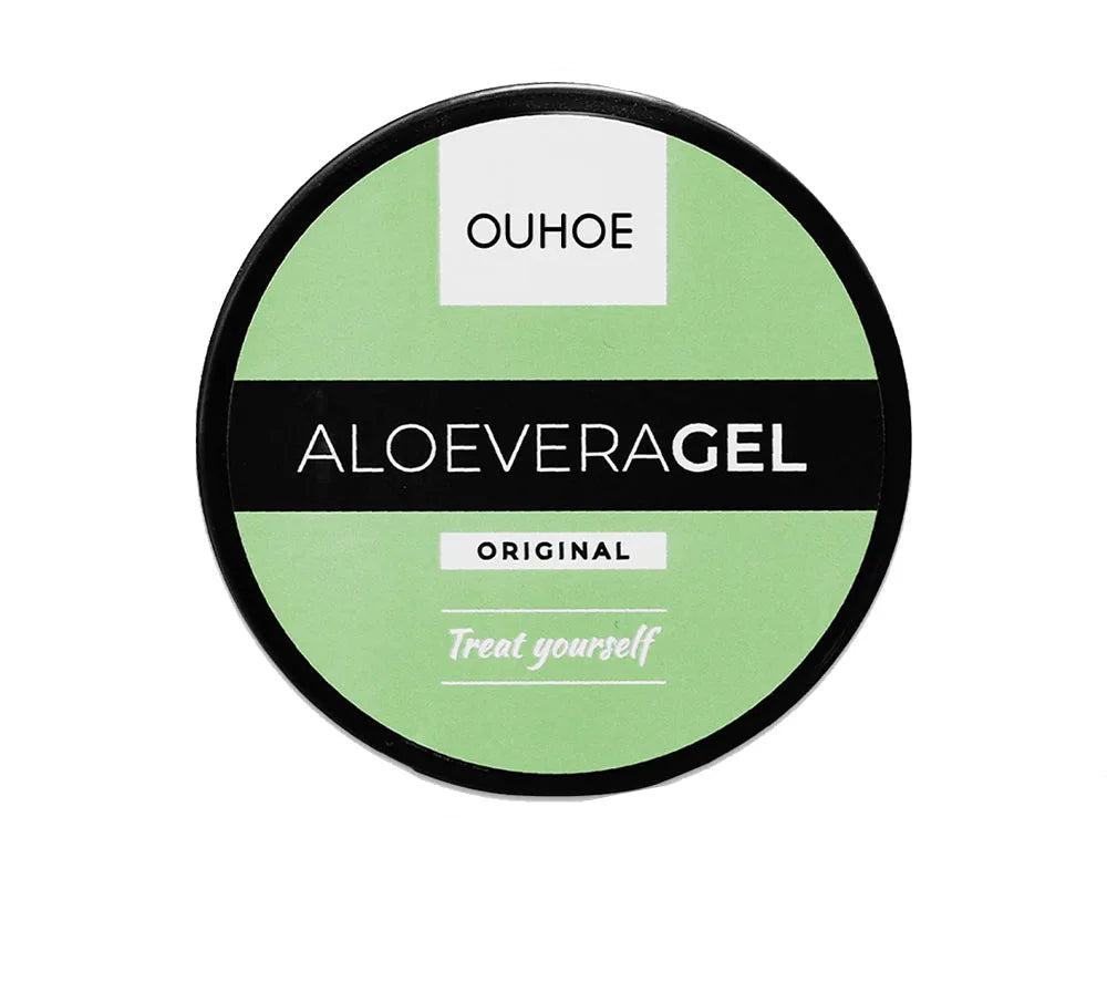 OUHOE Aloe Vera Gel | Original Formula for Sunburn Relief & Skin Soothing | Summer Hydration & Repair | 200g