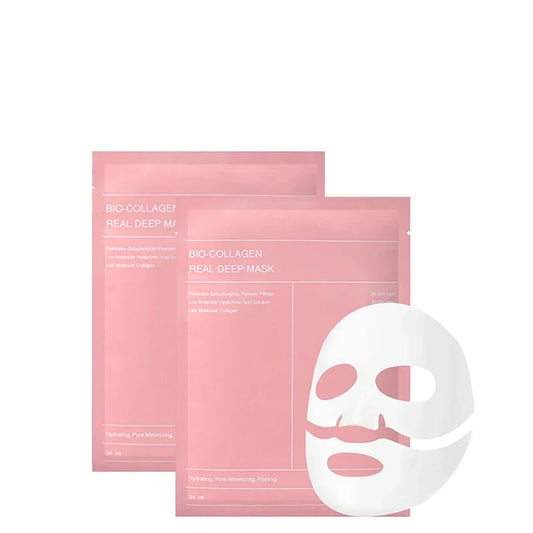 Bio Collagen Face Mask – 1/2/5/10pcs Deep Hydration & Firming Gel Mask for Moisturizing & Brightening
