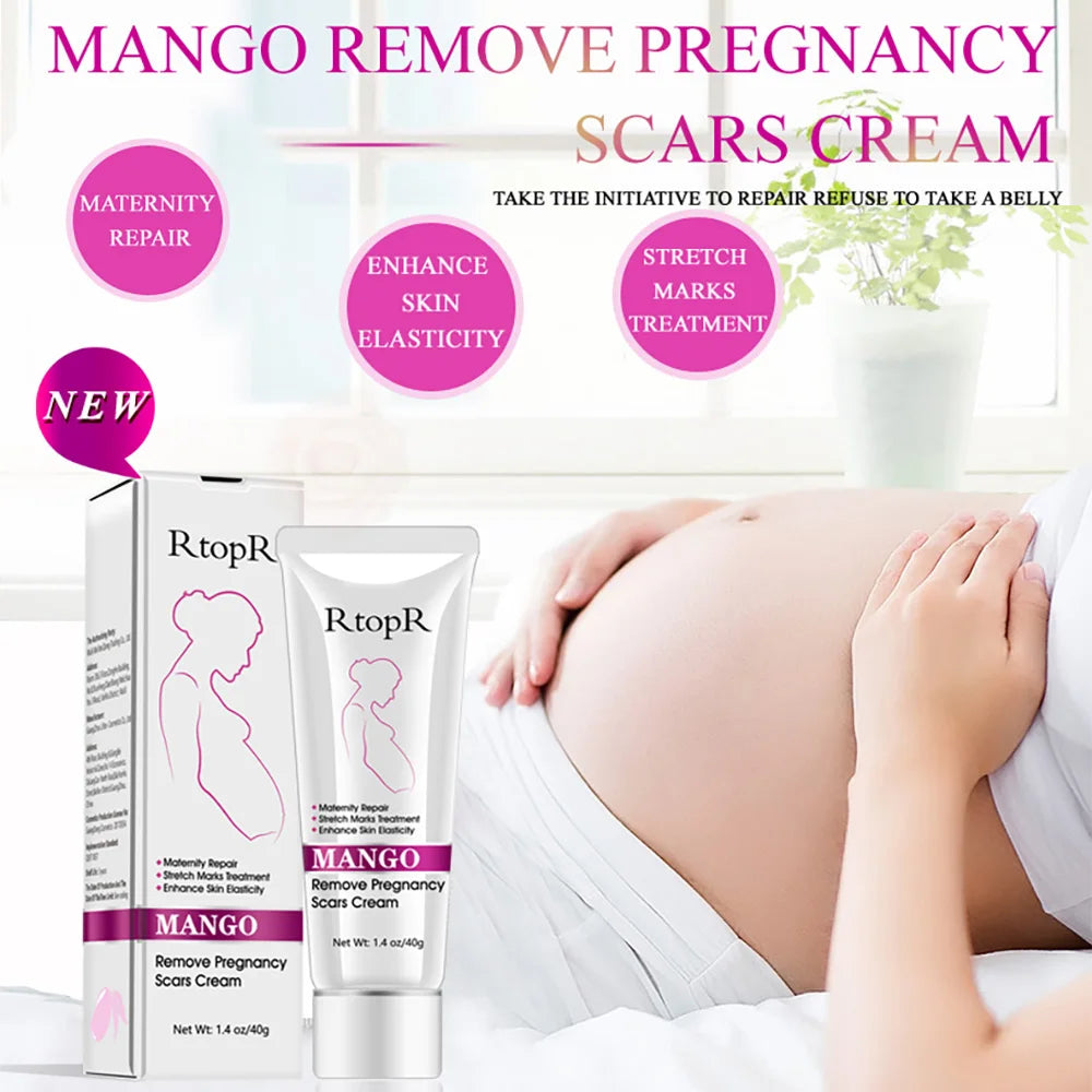 RtopR Remove Pregnancy Scars Acne Cream Stretch Marks Treatment Maternity Repair Anti-Aging Anti Winkles Firming Body Creams