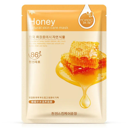 Bioaqua | Collagen & Plant Extract facial masks | Moisturizing, Nourishing & Skin Revitalizing