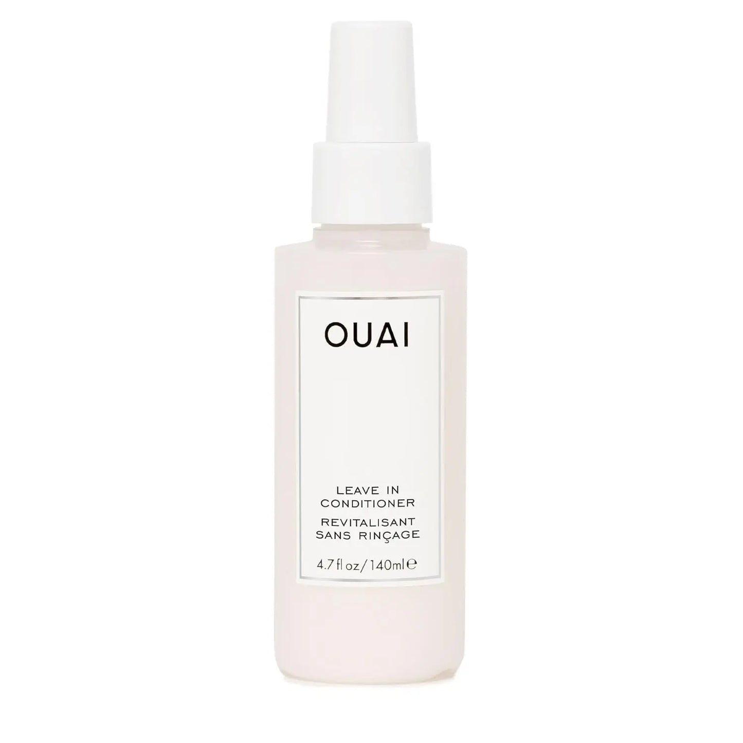 OUAI Leave In Conditioner & Heat Protectant Spray - Prime Hair for Style, Smooth Flyaways 140ml (4.7 oz)