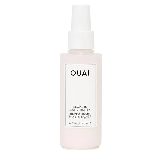 OUAI Leave In Conditioner & Heat Protectant Spray - Prime Hair for Style, Smooth Flyaways 140ml (4.7 oz)