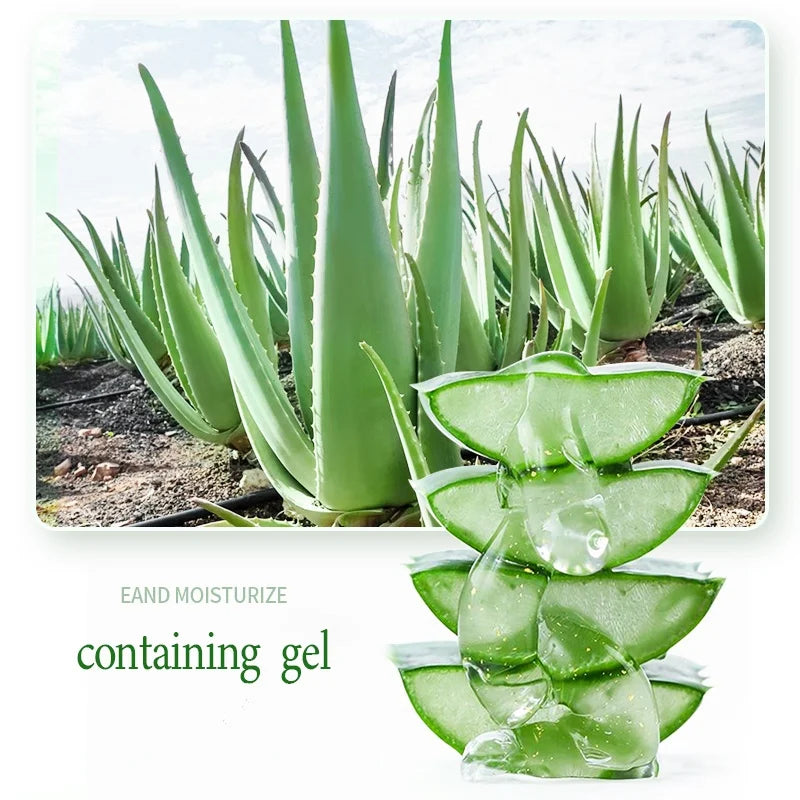 Bisutang Moisturizing Aloe Vera Gel 500g After Sun Replenishment Firming Skin Moisturizing and Nourishing Skin