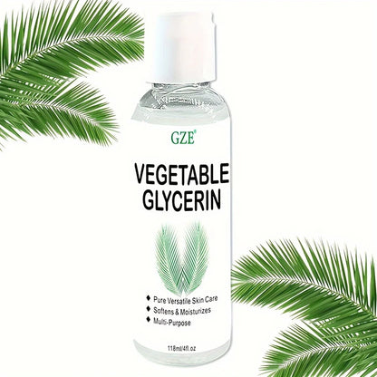 GZE Vegetable Glycerin | 100% Pure & Natural | Softening, Moisturizing & Multi-Purpose Skin Care