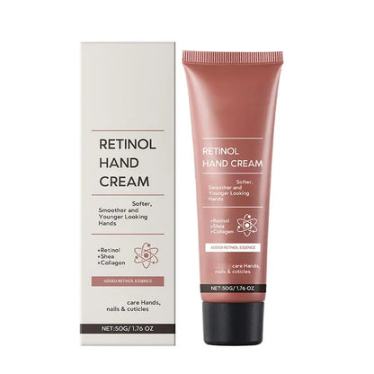 Retinol Hand Cream Firming Hand Lotion Retinol Moisturizer For Aging Dry Cracked Hands, Hydrates & Soothes Dry Hands, Non-Greasy