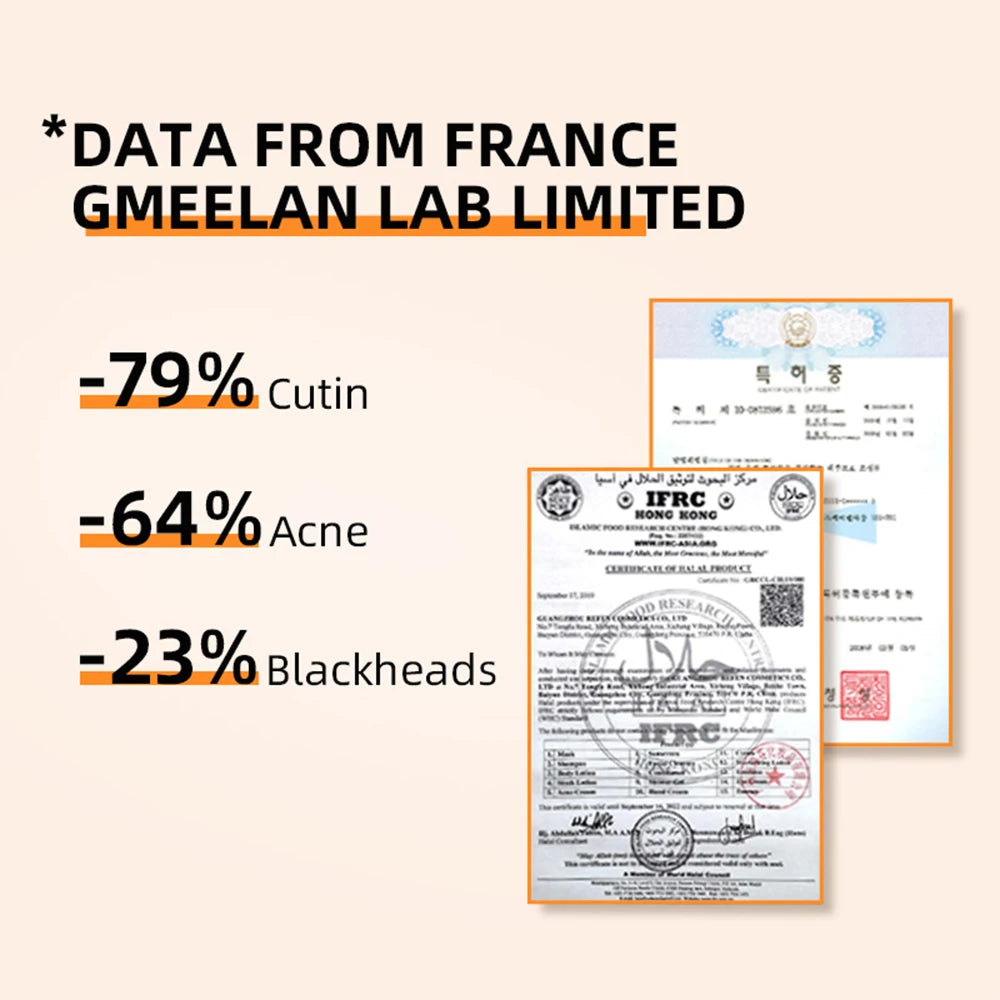GMEELAN Orange Exfoliating Whitening Gel | Gentle Peeling & Dead Skin Removal | Brightening, Hydrating & Moisturizing | 50g