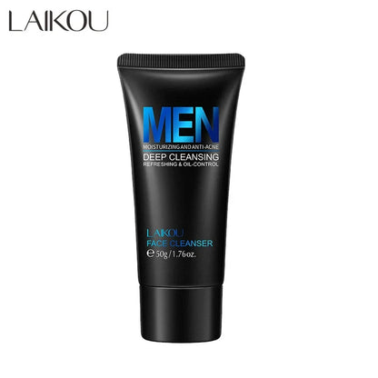 LAIKOU | Anti-Acne & Moisturizing Formula | Deep Cleansing & Oil Control for Men
