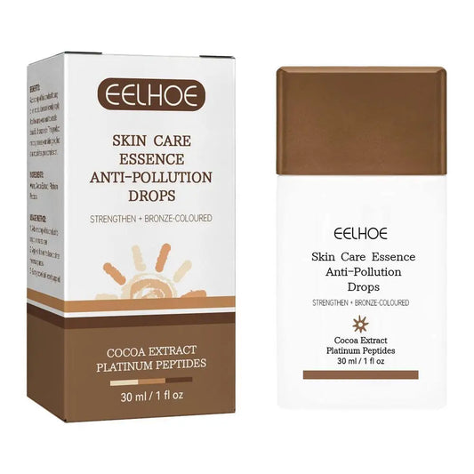 EELHOE Bronzer Drops – 30ml Fake Tan Peptide Serum for Face & Body with Moisturizing and Anti-Aging Benefits